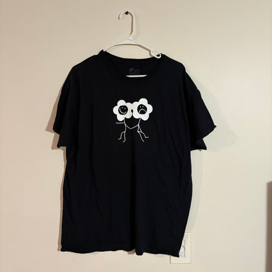 Black T-Shirt (White Logo)